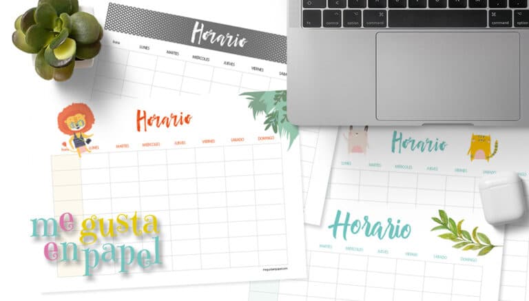 horarios-para-imprimir-megustaenpapel